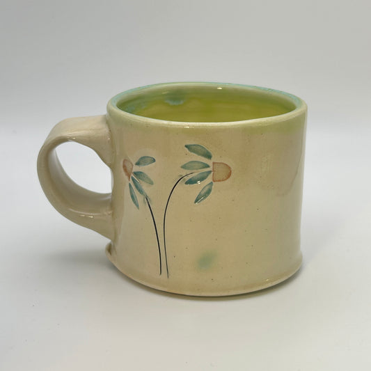 Kerry Steinberg Echinacea Espresso Mug