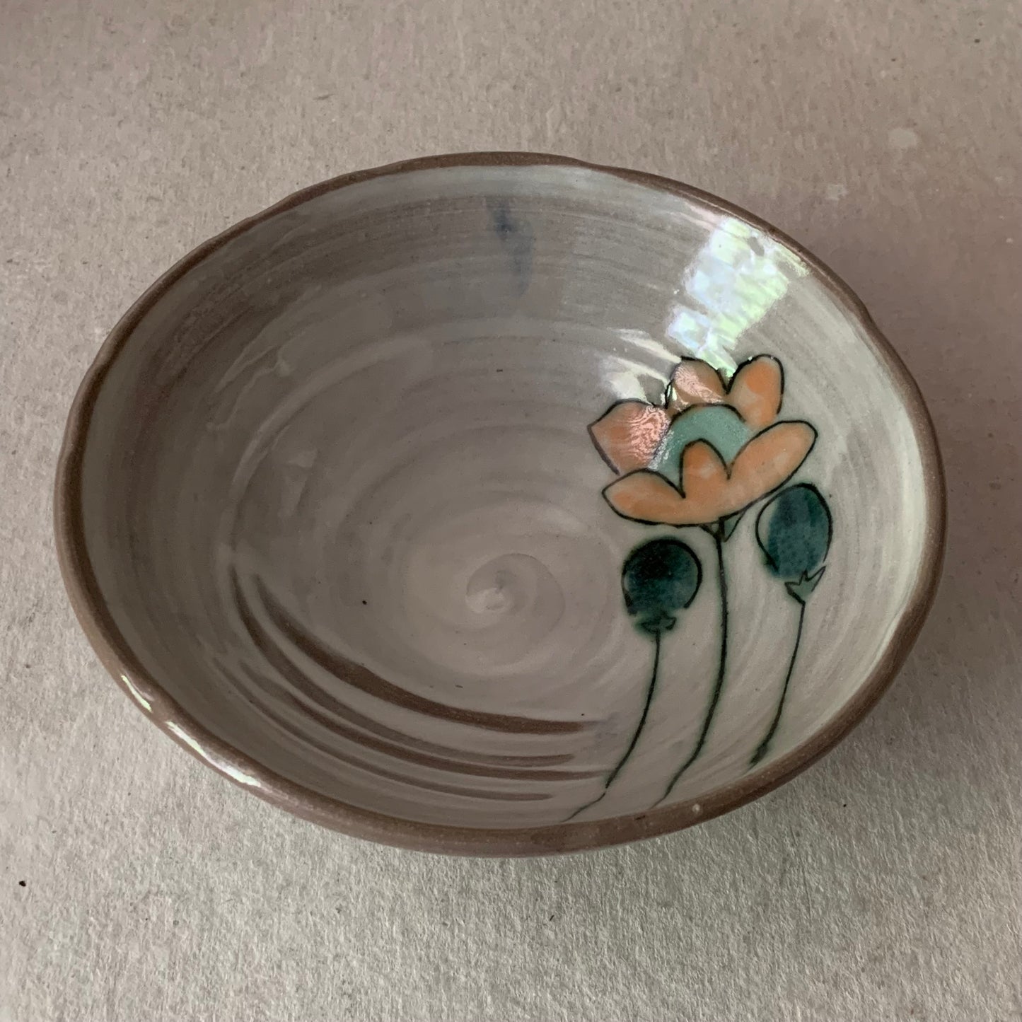 Maria Dondero Floral Sprig Bowl