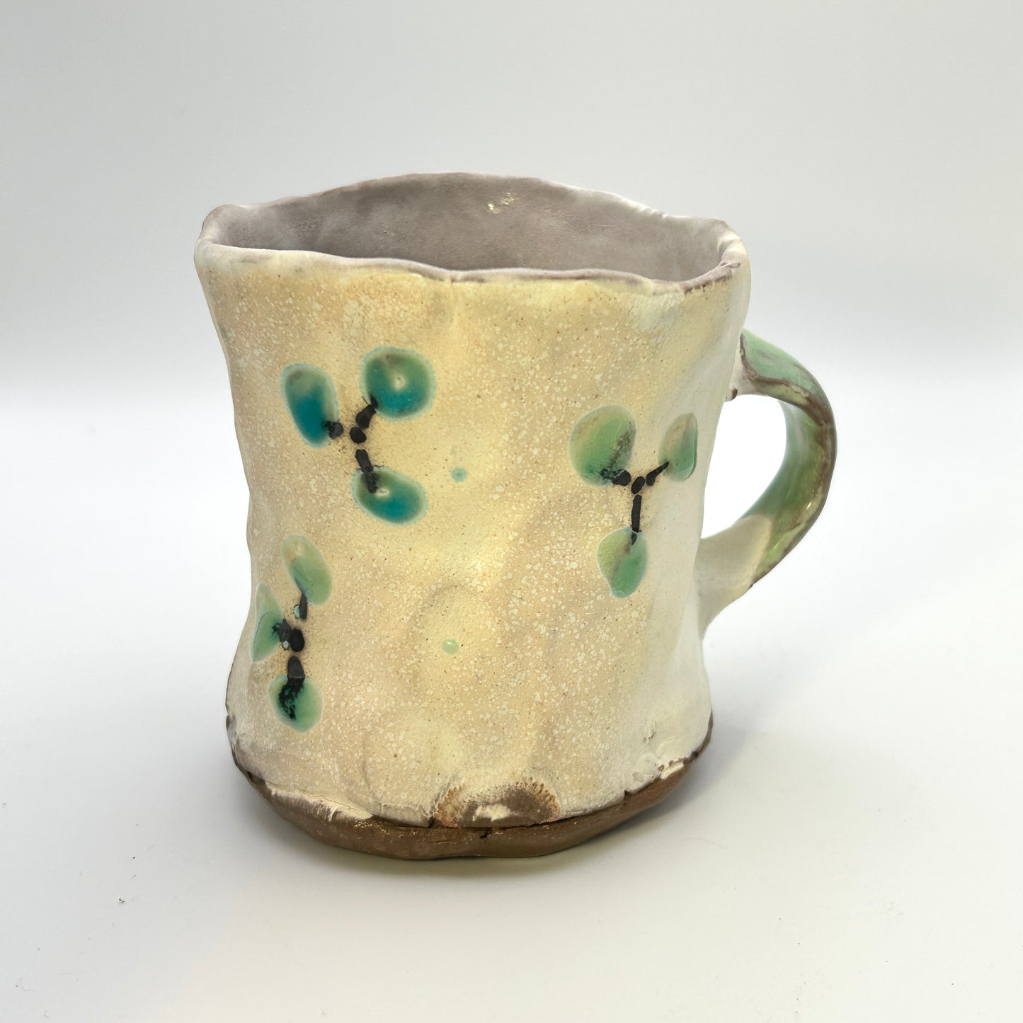 Maria Dondero Flowers Pinched Mug