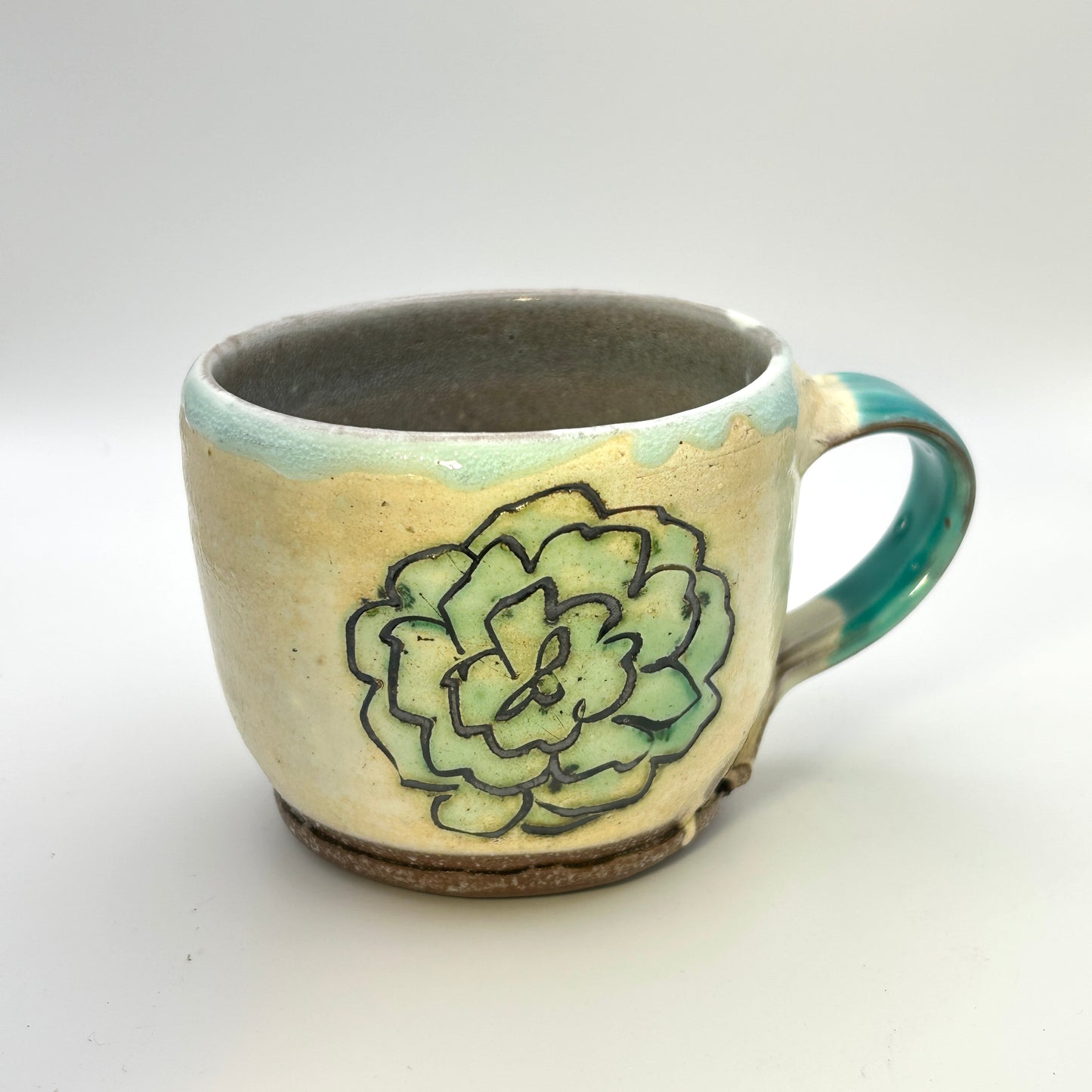 Maria Dondero Blue Flower Mug