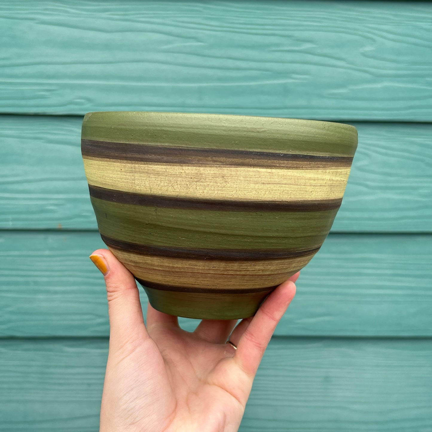 Hank Carlton Striped Bowl